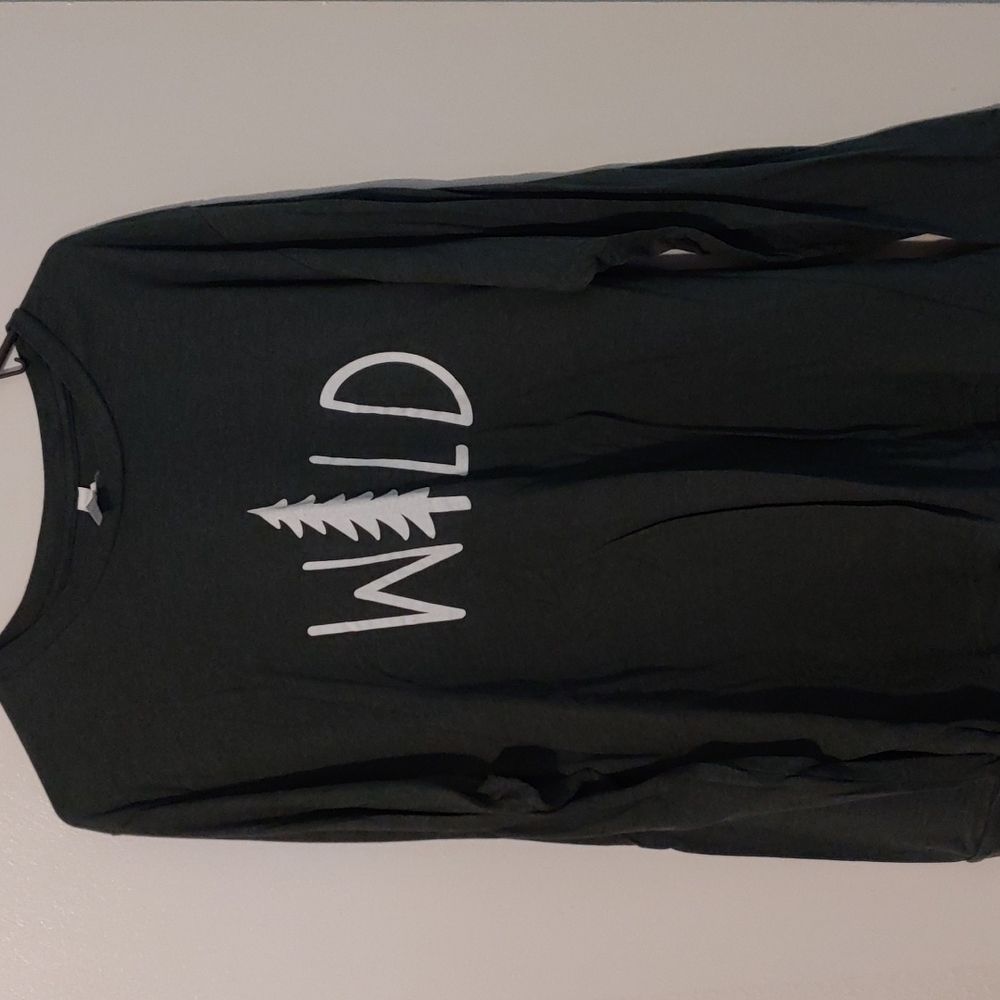 Wild long sleeve shirt